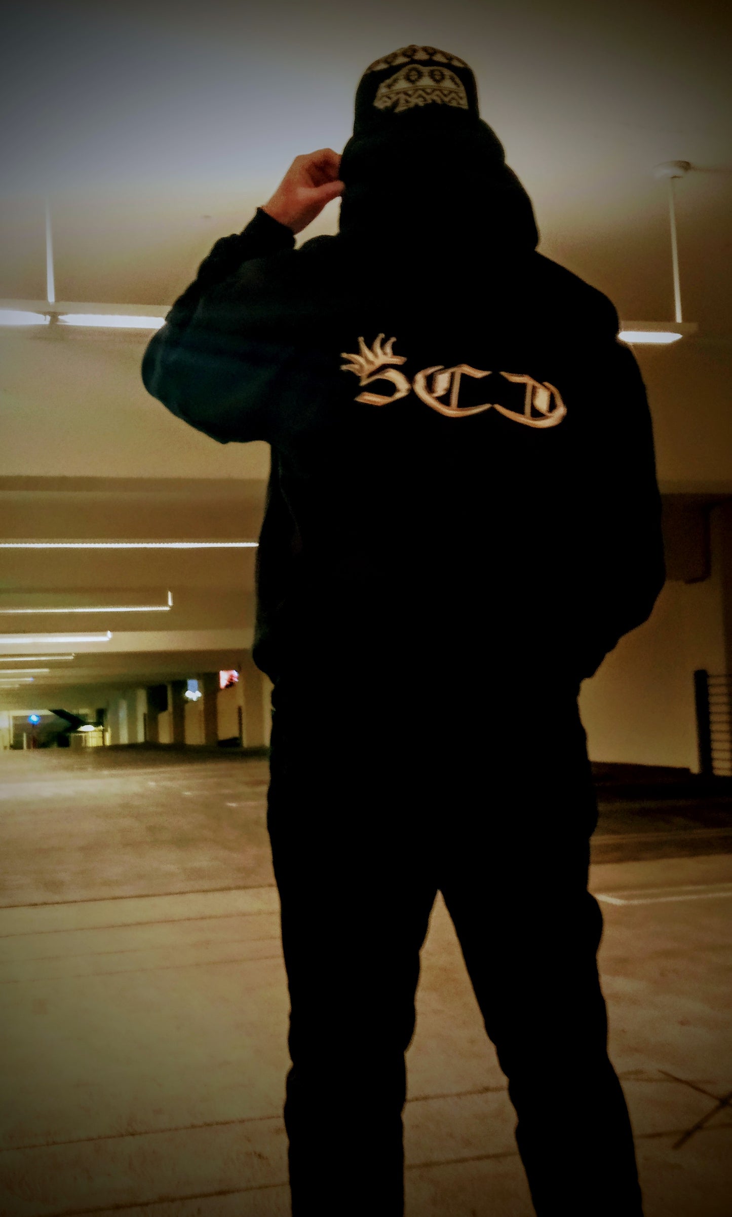 500 Cartel Gold Crown Logo Hooded Sweatshirt