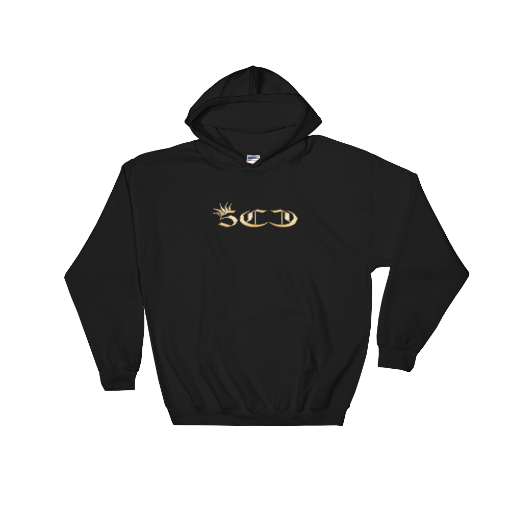 500 Cartel Gold Crown Logo Hooded Sweatshirt