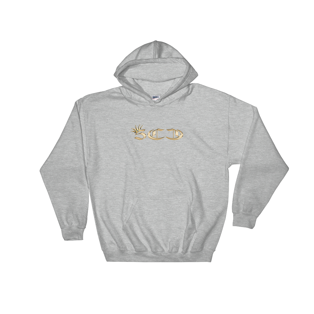 500 Cartel Gold Crown Logo Hooded Sweatshirt