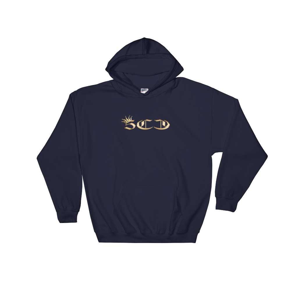 500 Cartel Gold Crown Logo Hooded Sweatshirt