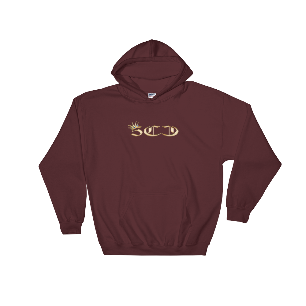 500 Cartel Gold Crown Logo Hooded Sweatshirt