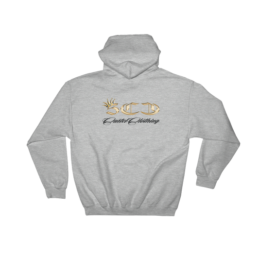 500 Cartel Gold Crown Logo Hooded Sweatshirt