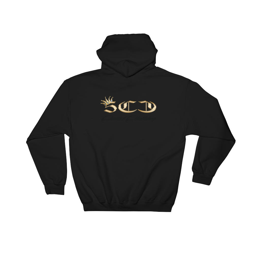 500 Cartel Gold Crown Logo Hooded Sweatshirt